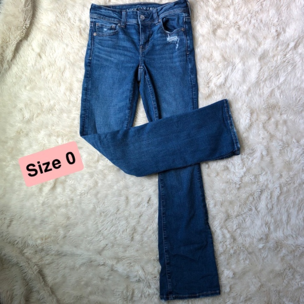American Eagle Outfitters Blue Boot Cut Jeans